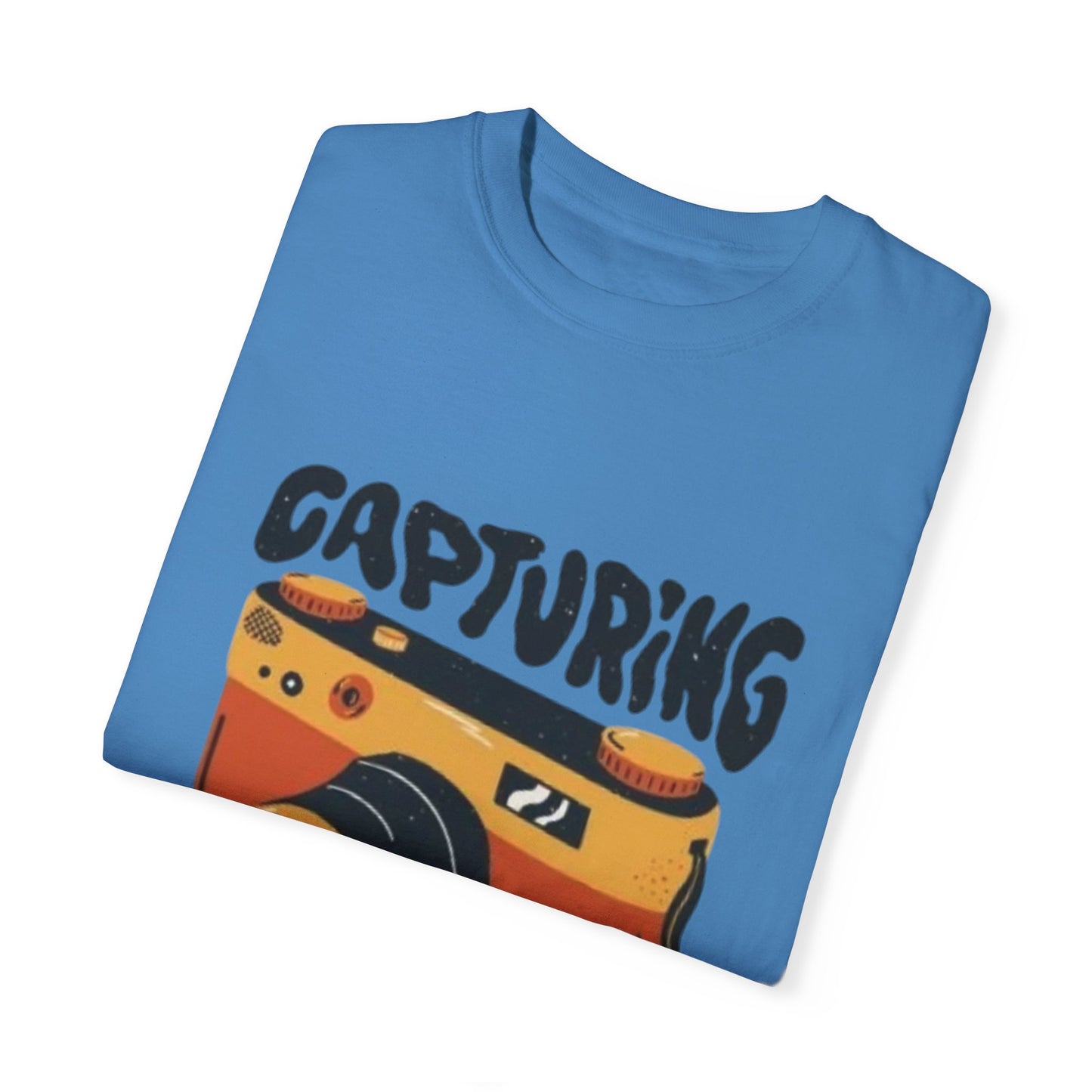 Capturing Moments Unisex Garment-Dyed T-shirt - Photography Lovers Tee - AitaAma