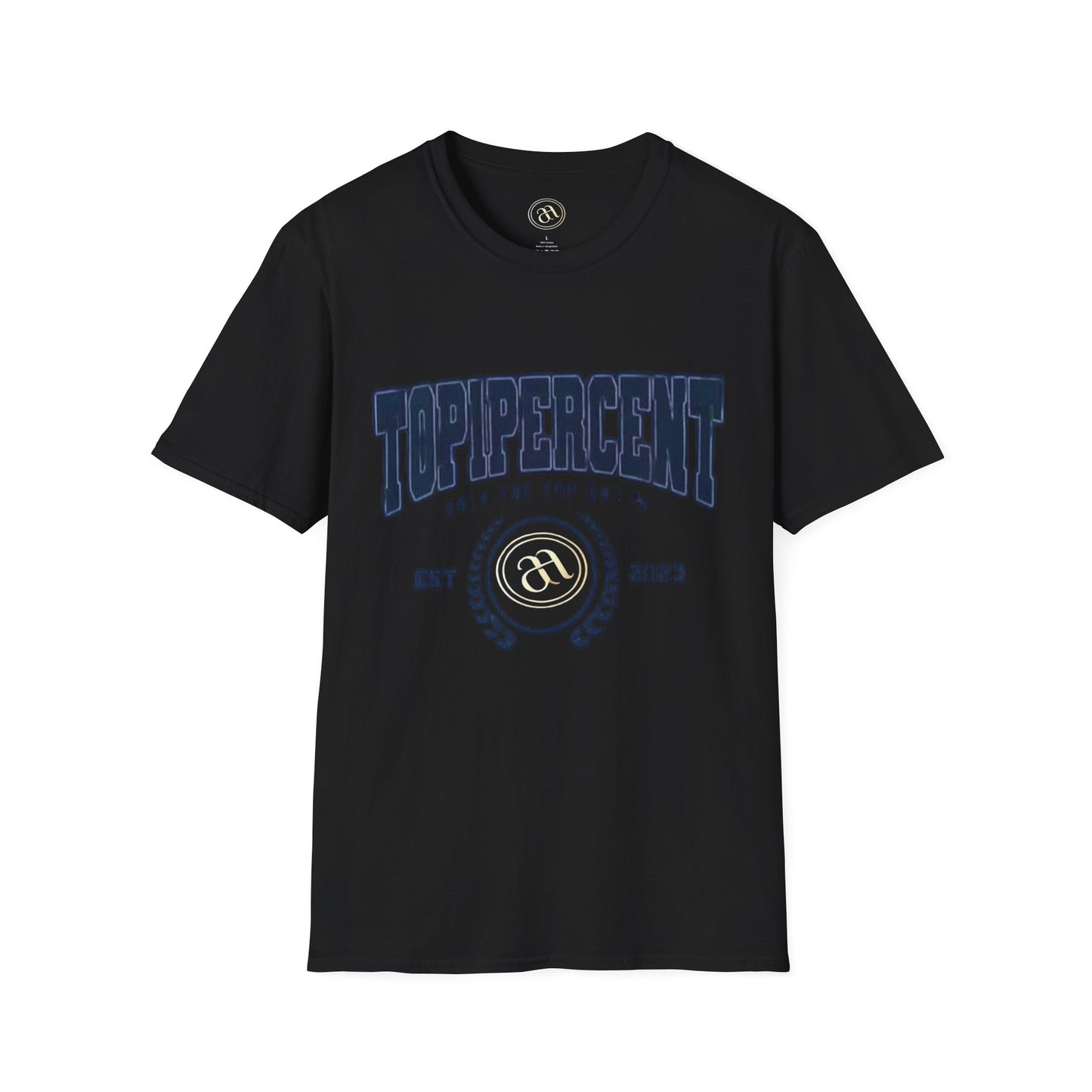Top Percent Unisex Softstyle T-Shirt - Celebrate Excellence, Perfect for Achievement Lovers - AitaAma
