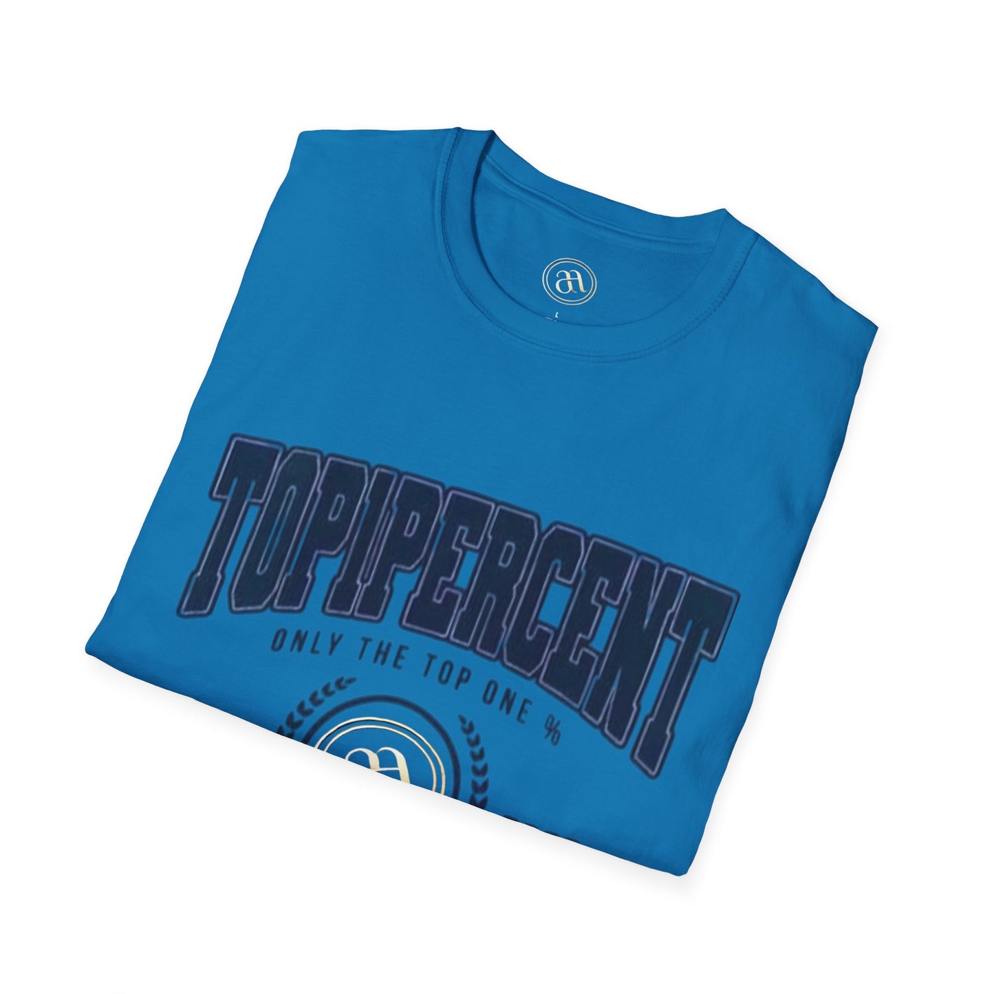 Top Percent Unisex Softstyle T-Shirt - Celebrate Excellence, Perfect for Achievement Lovers - AitaAma
