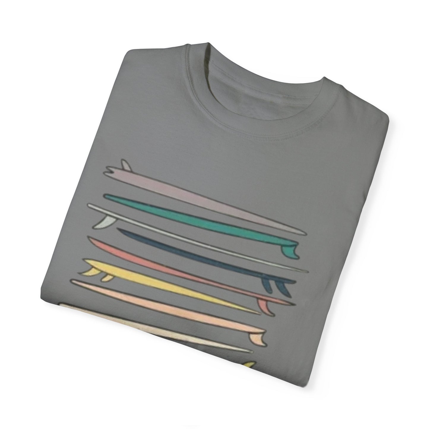 Surf's Up Unisex Garment-Dyed T-Shirt - Perfect for Beach Lovers - AitaAma