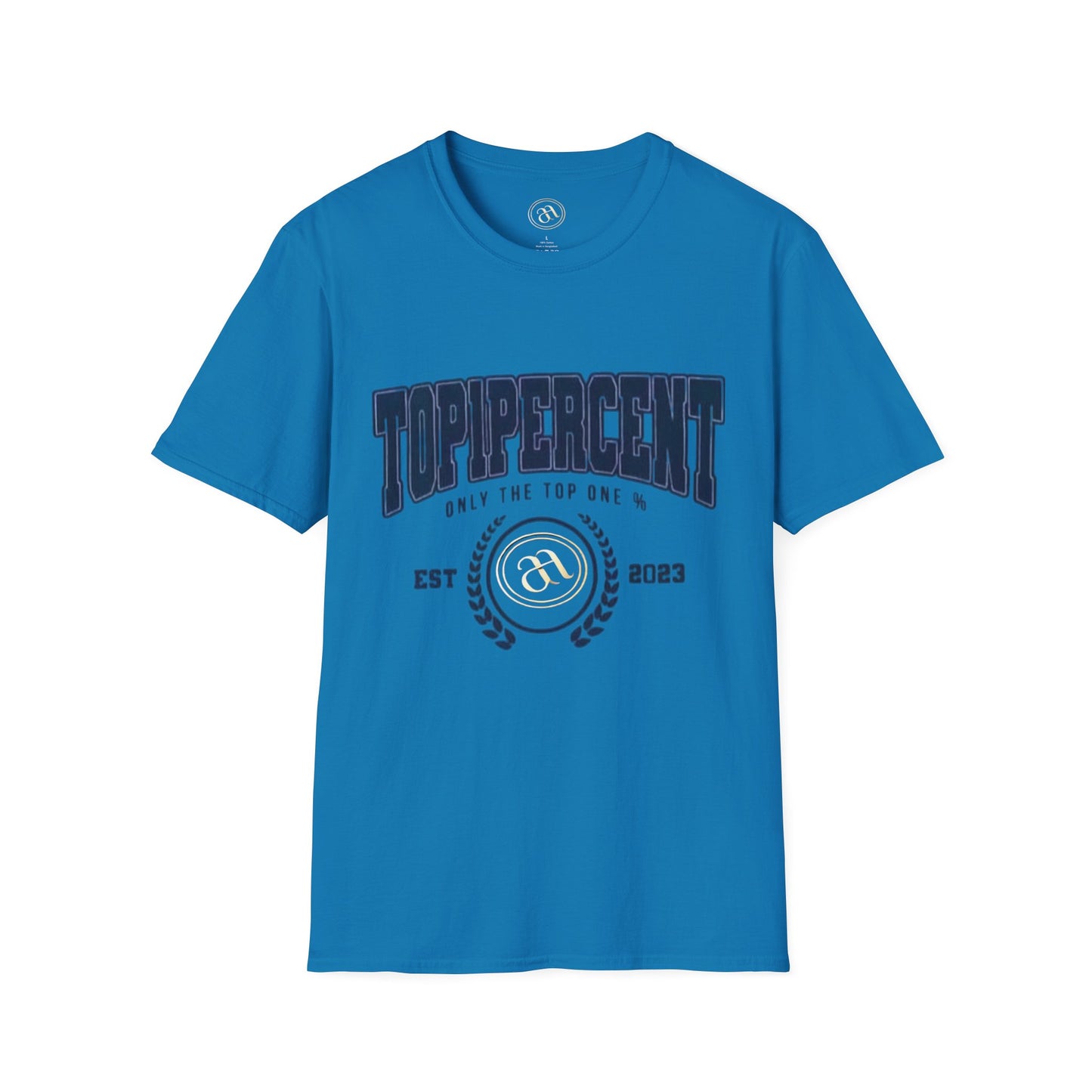 Top Percent Unisex Softstyle T-Shirt - Celebrate Excellence, Perfect for Achievement Lovers - AitaAma
