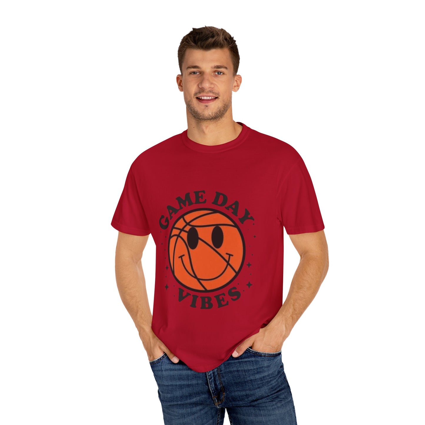 Game Day Vibes Unisex Garment-Dyed T-Shirt - AitaAma