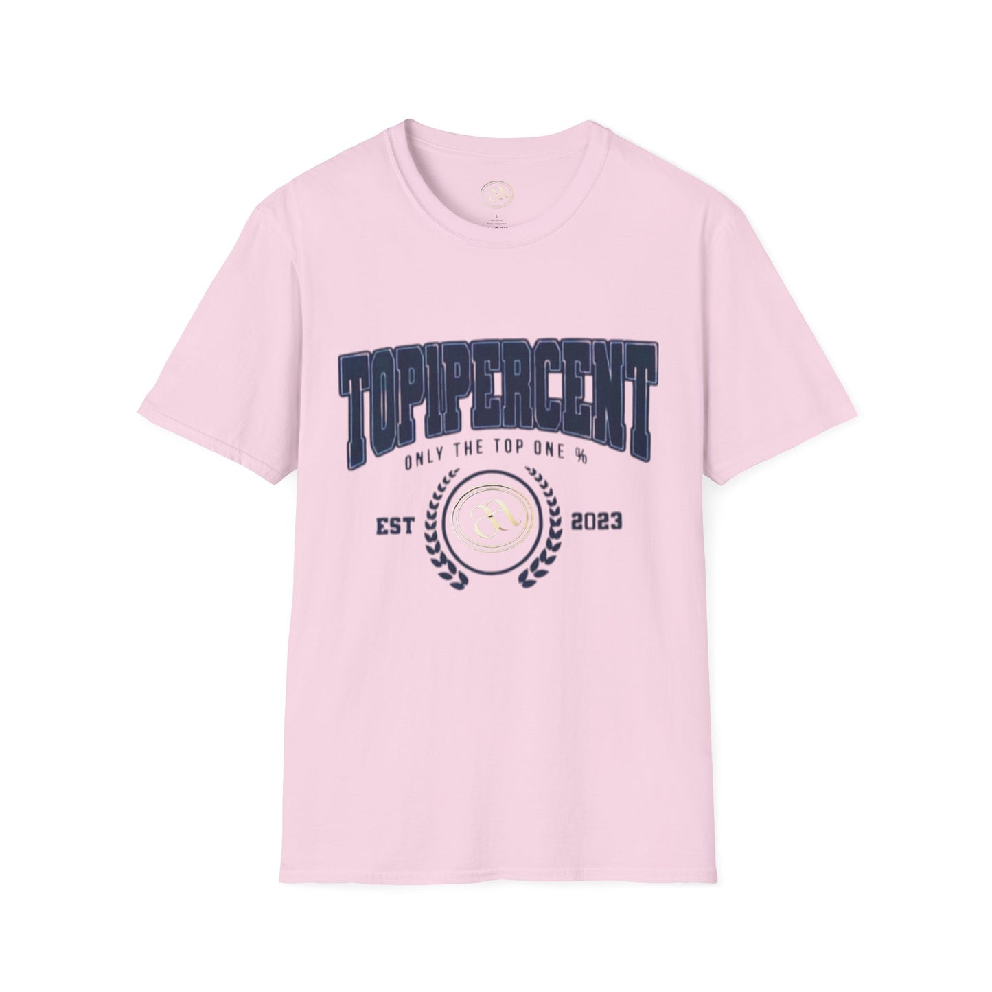 Top Percent Unisex Softstyle T-Shirt - Celebrate Excellence, Perfect for Achievement Lovers - AitaAma