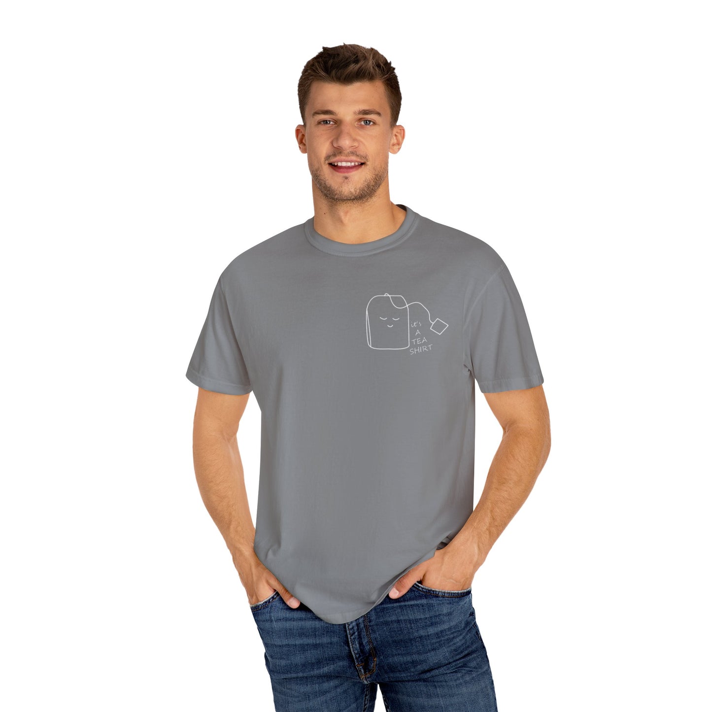 Funny Tea Shirt Unisex Garment-Dyed T-Shirt – Perfect Gift for Tea Lovers - AitaAma