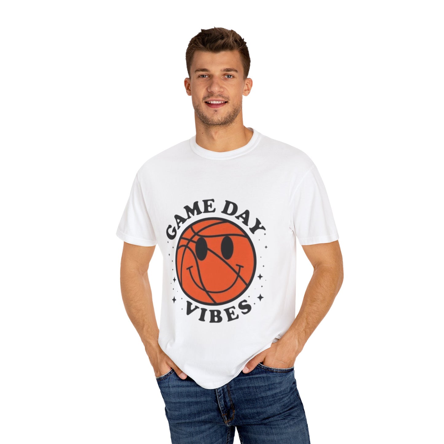 Game Day Vibes Unisex Garment-Dyed T-Shirt - AitaAma