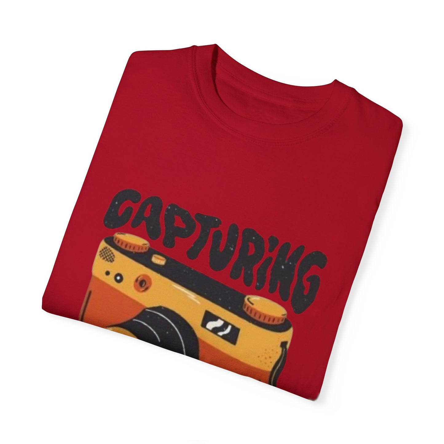 Capturing Moments Unisex Garment-Dyed T-shirt - Photography Lovers Tee - AitaAma