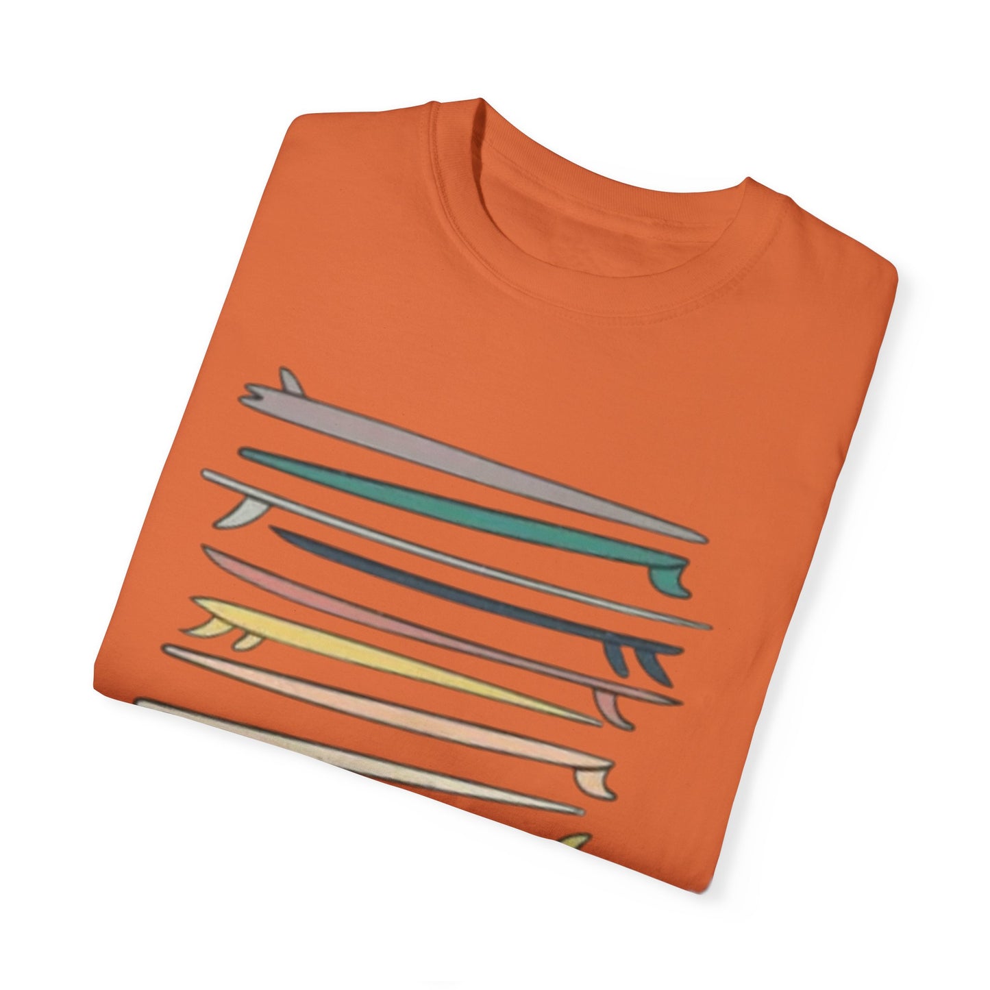 Surf's Up Unisex Garment-Dyed T-Shirt - Perfect for Beach Lovers - AitaAma