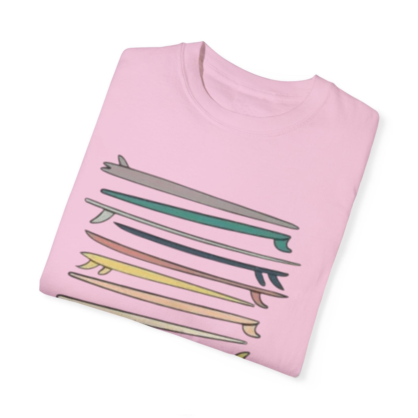 Surf's Up Unisex Garment-Dyed T-Shirt - Perfect for Beach Lovers - AitaAma