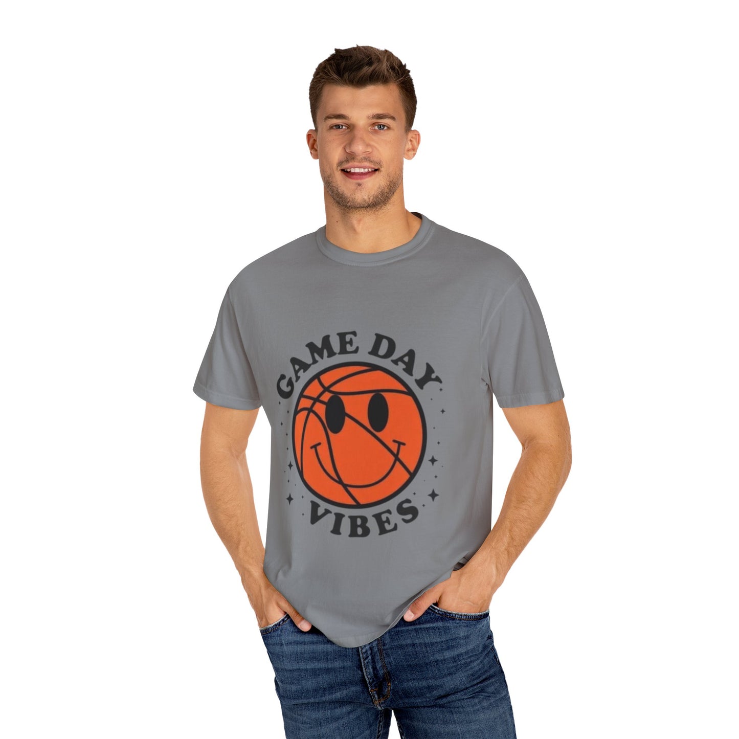 Game Day Vibes Unisex Garment-Dyed T-Shirt - AitaAma