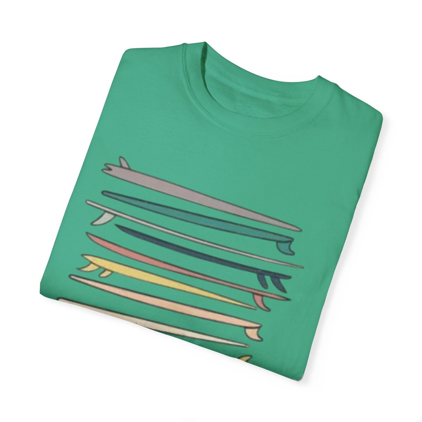 Surf's Up Unisex Garment-Dyed T-Shirt - Perfect for Beach Lovers - AitaAma