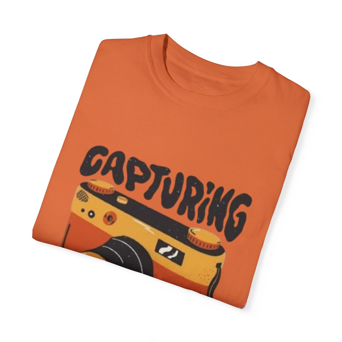 Capturing Moments Unisex Garment-Dyed T-shirt - Photography Lovers Tee - AitaAma