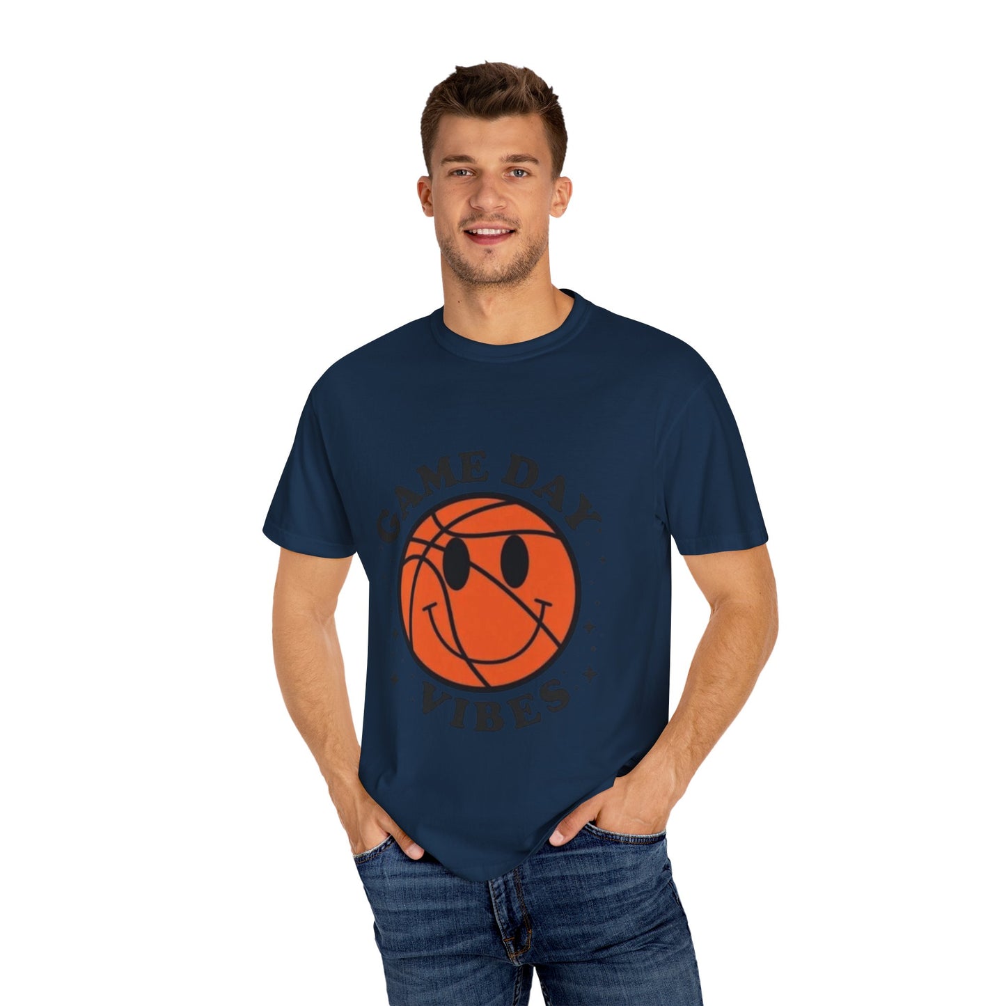 Game Day Vibes Unisex Garment-Dyed T-Shirt - AitaAma