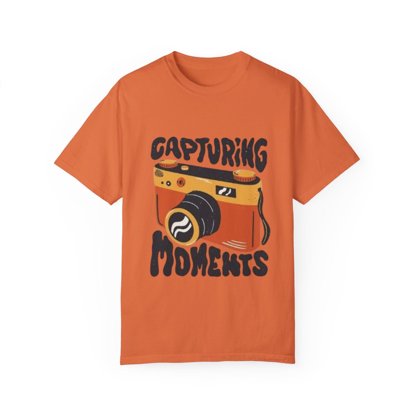 Capturing Moments Unisex Garment-Dyed T-shirt - Photography Lovers Tee - AitaAma