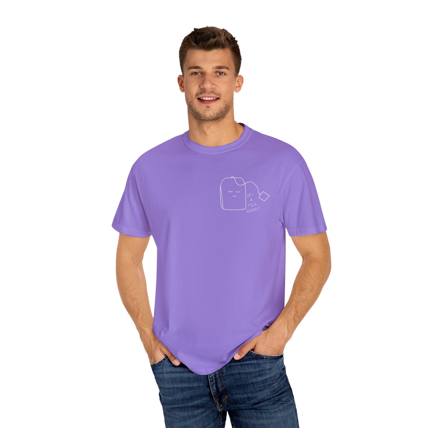 Funny Tea Shirt Unisex Garment-Dyed T-Shirt – Perfect Gift for Tea Lovers - AitaAma