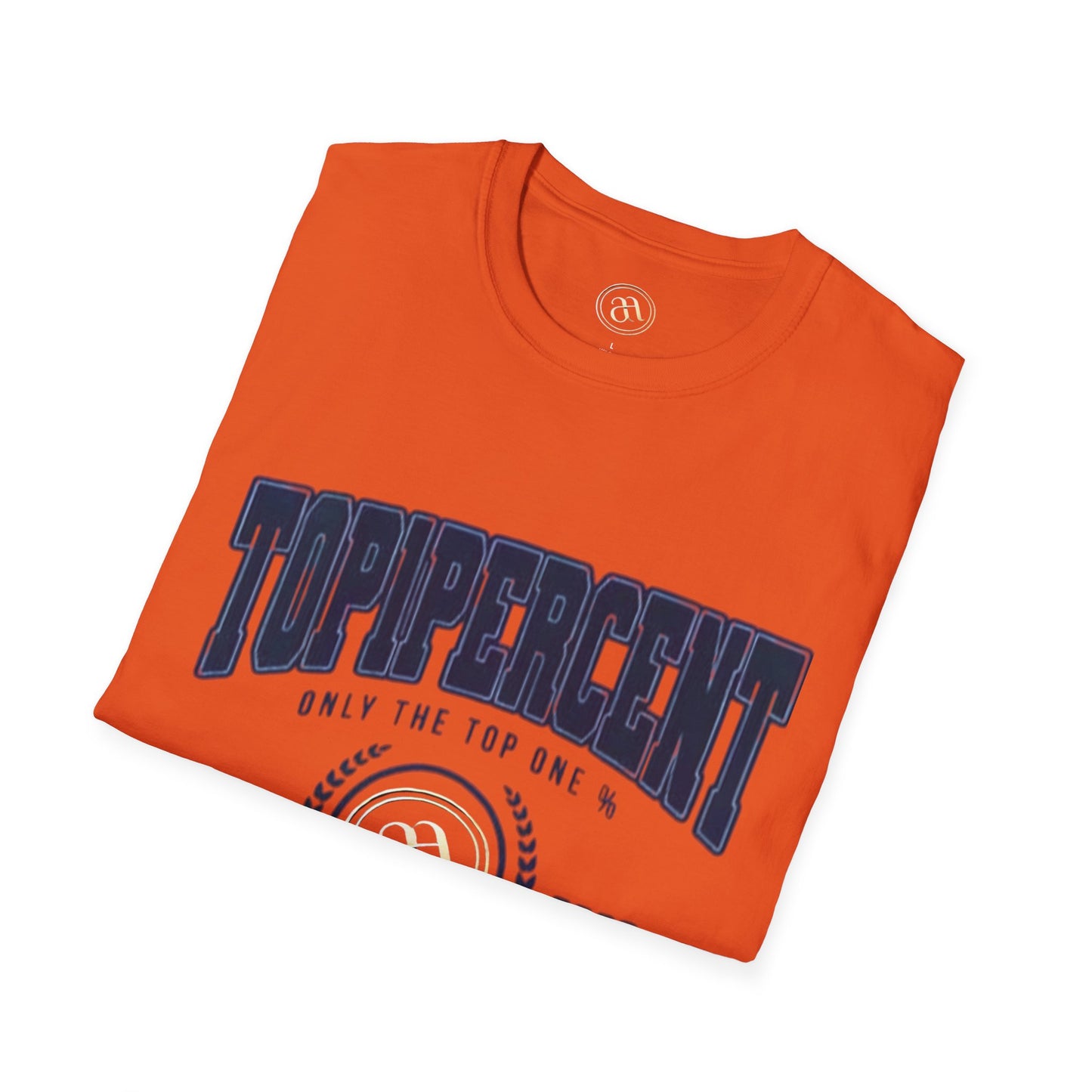 Top Percent Unisex Softstyle T-Shirt - Celebrate Excellence, Perfect for Achievement Lovers