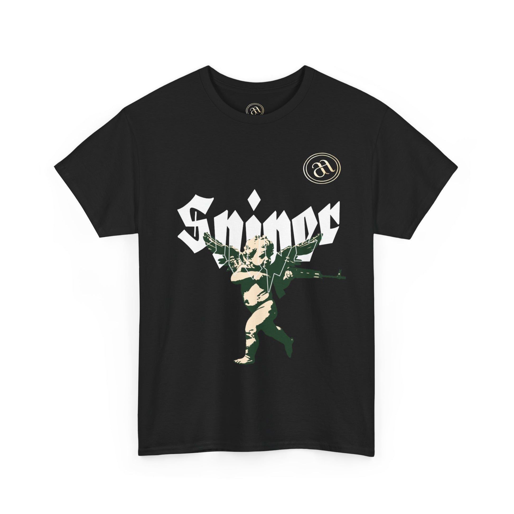 Unisex Heavy Cotton Tee - Bold Streetwear Style with Graphic Print - AitaAma
