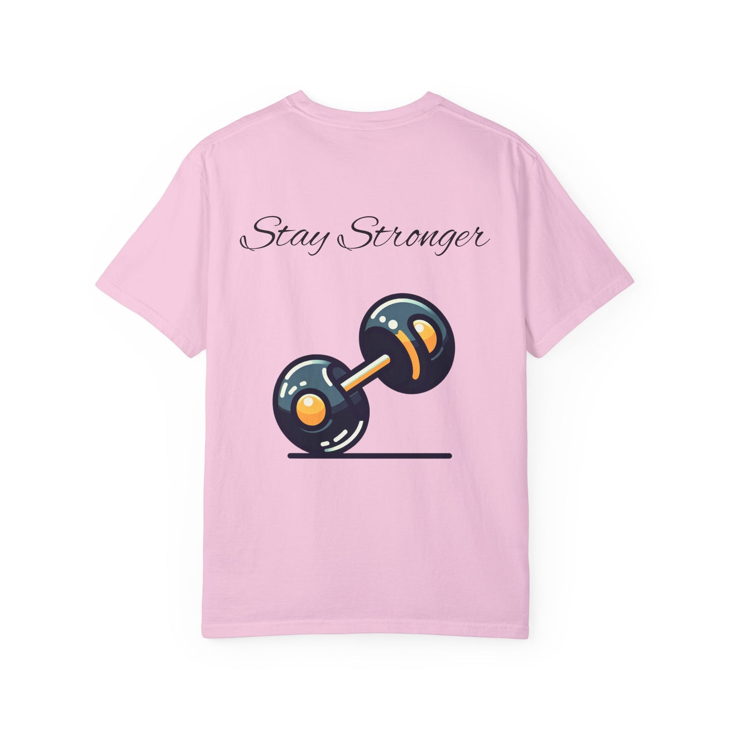 Motivational Fitness T-Shirt - "Stronger Than Yesterday"