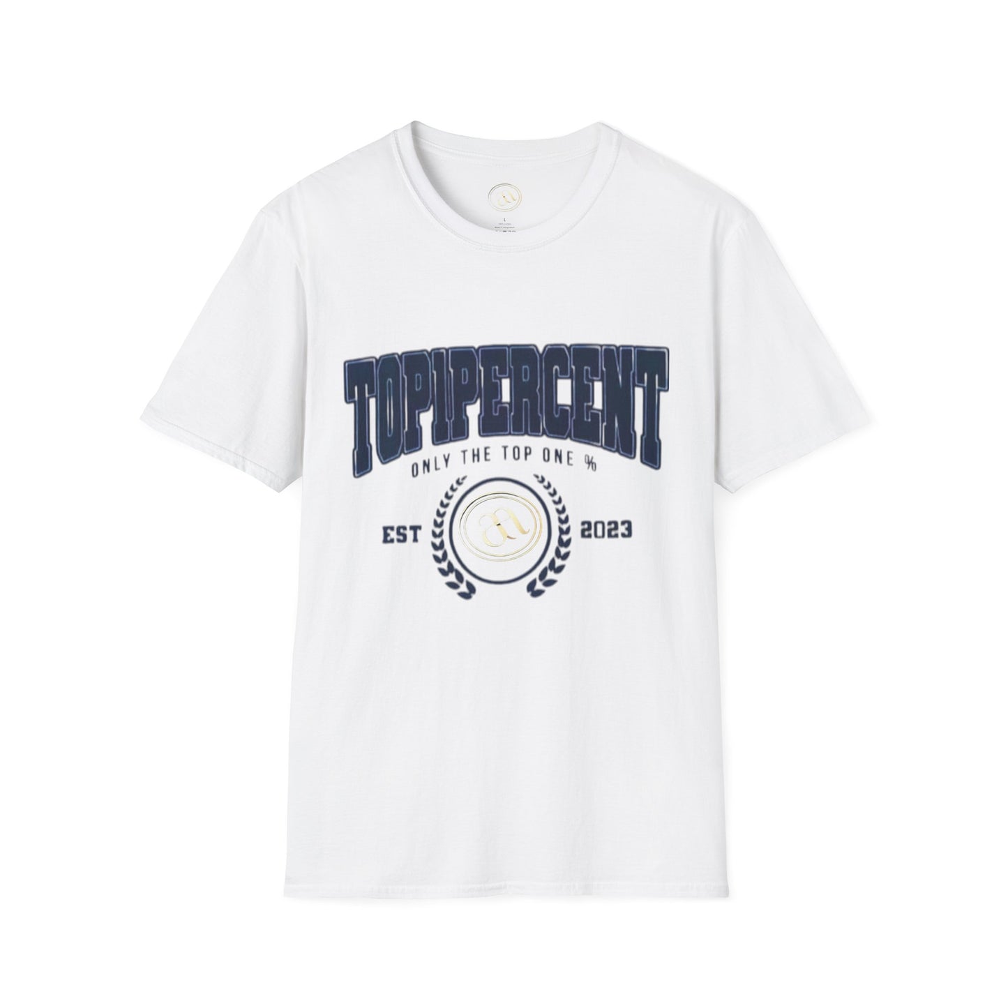 Top Percent Unisex Softstyle T-Shirt - Celebrate Excellence, Perfect for Achievement Lovers