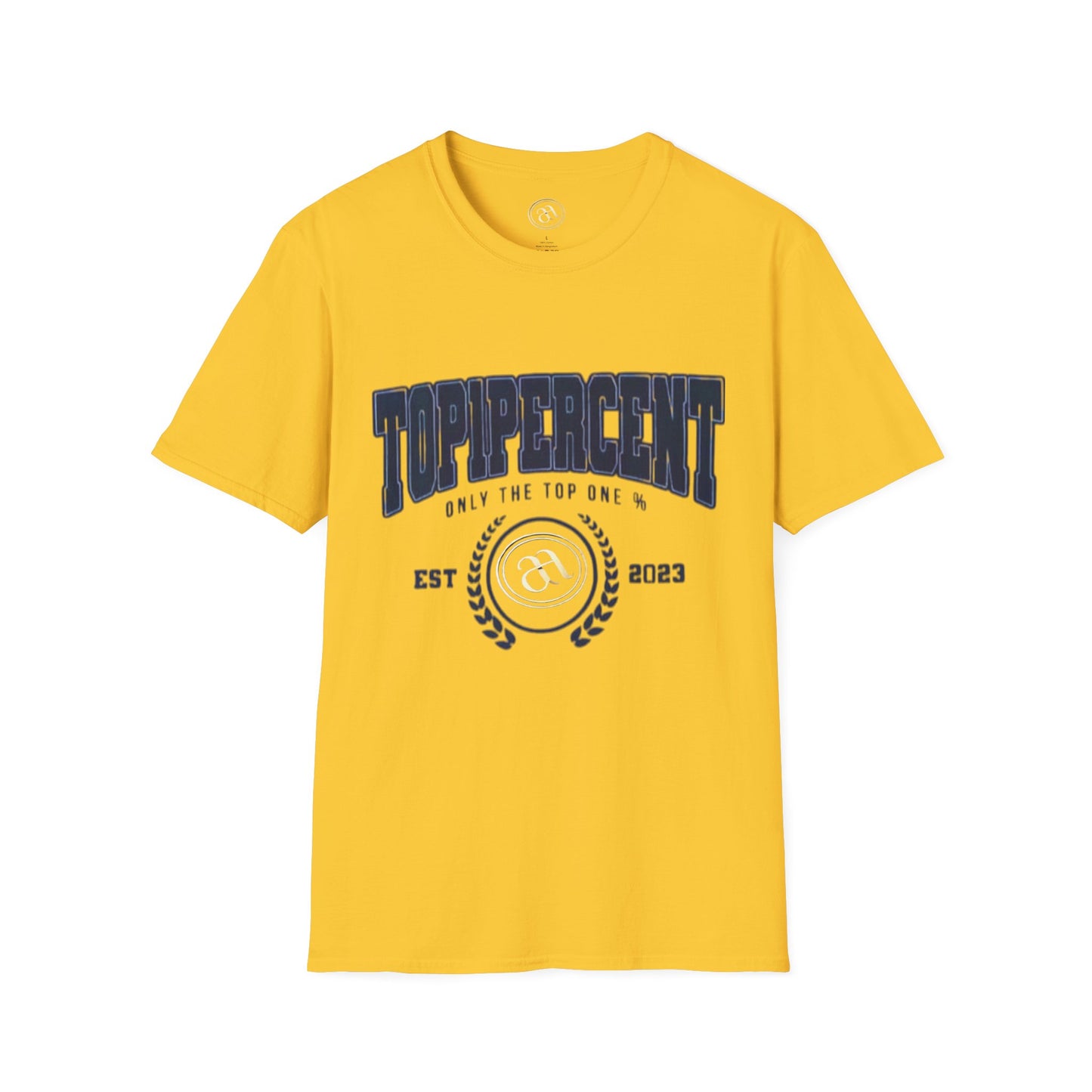 Top Percent Unisex Softstyle T-Shirt - Celebrate Excellence, Perfect for Achievement Lovers