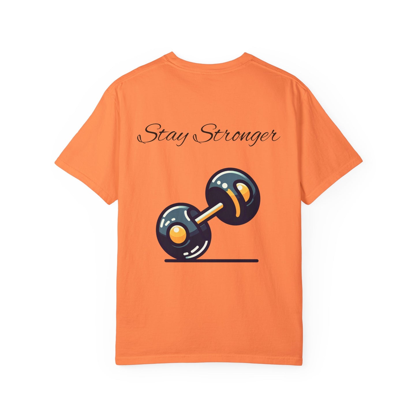 Motivational Fitness T-Shirt - "Stronger Than Yesterday"