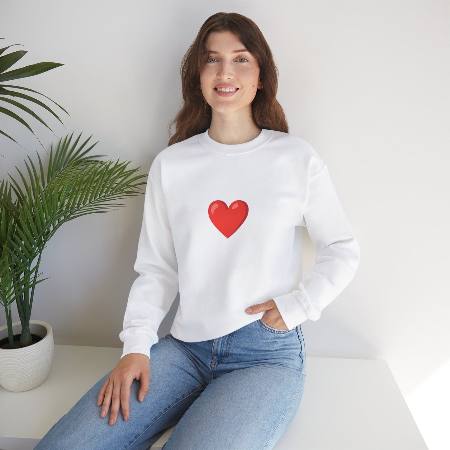 Show Your Love Crewneck Sweatshirt - Unisex Heavy Blend™