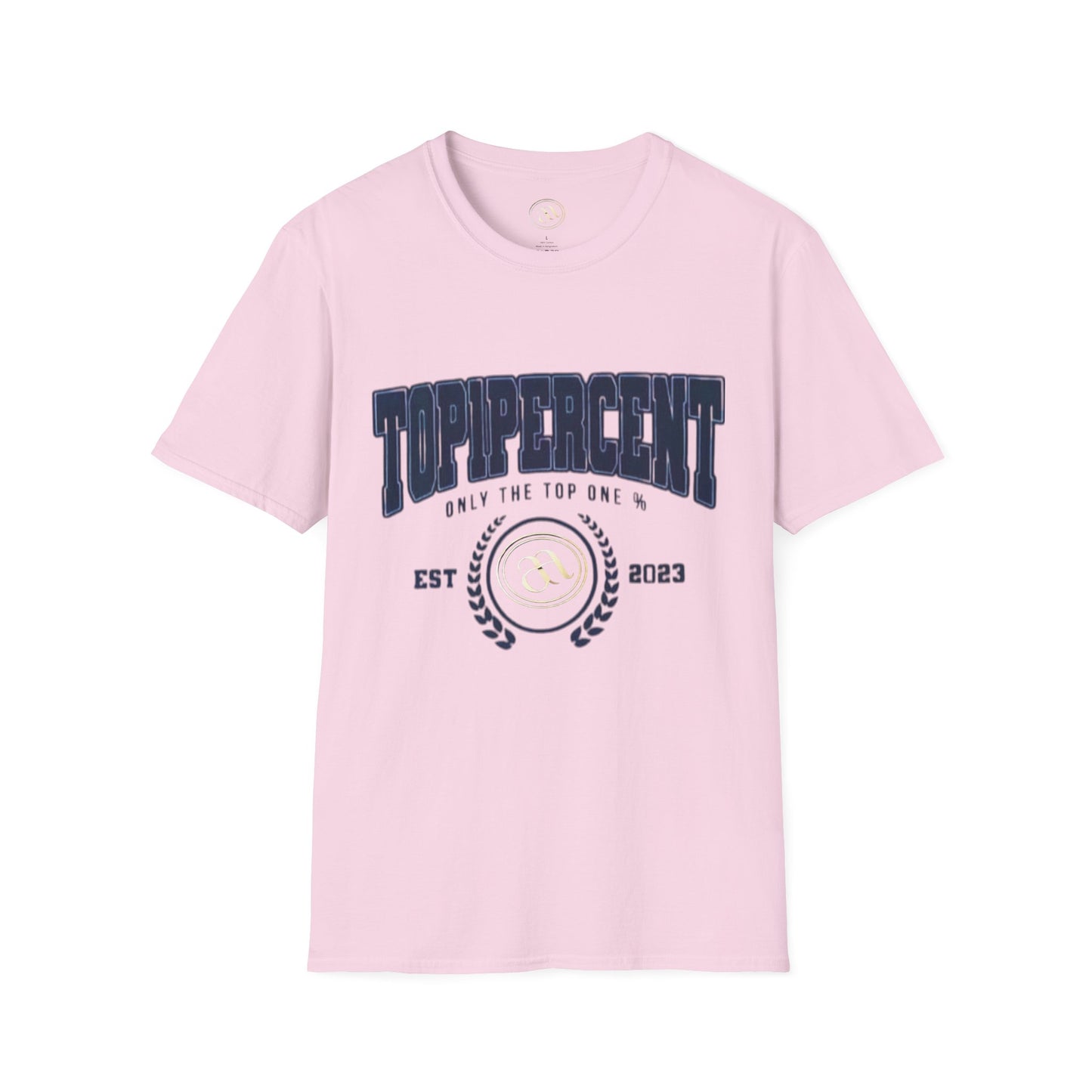 Top Percent Unisex Softstyle T-Shirt - Celebrate Excellence, Perfect for Achievement Lovers