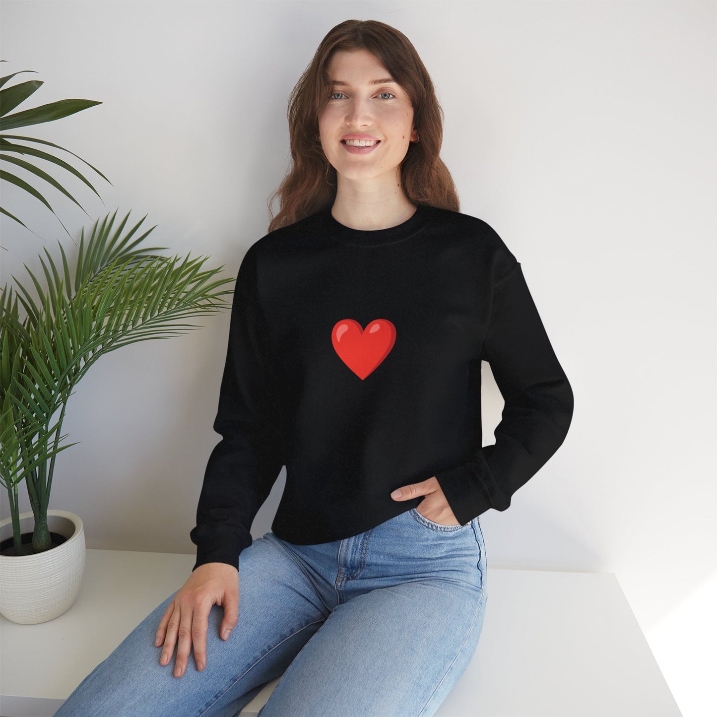 Show Your Love Crewneck Sweatshirt - Unisex Heavy Blend™