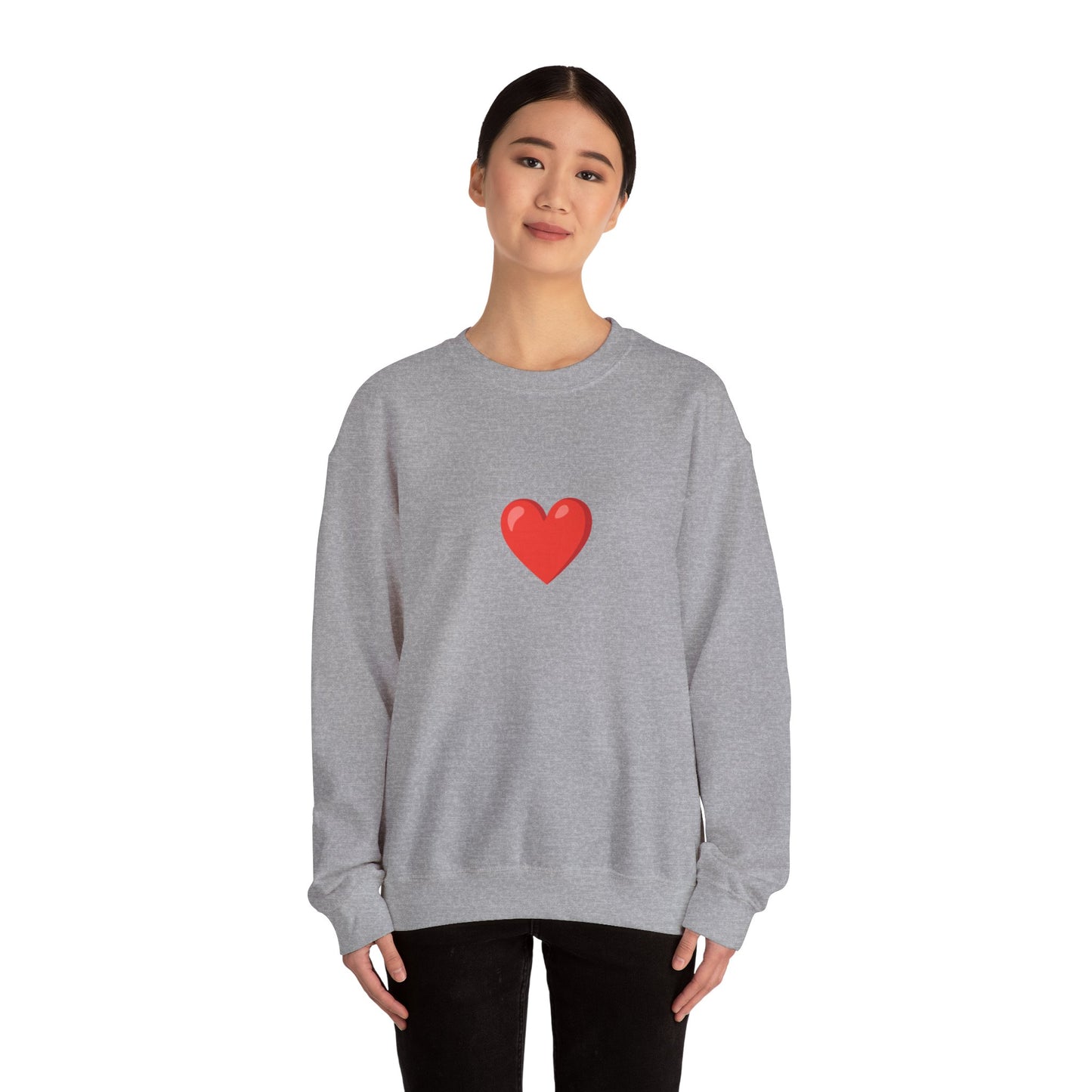 Show Your Love Crewneck Sweatshirt - Unisex Heavy Blend™