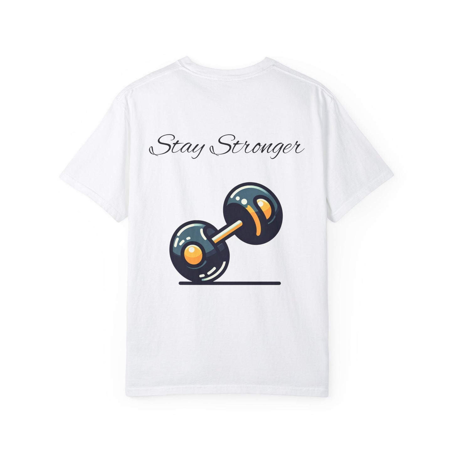 Motivational Fitness T-Shirt - "Stronger Than Yesterday"