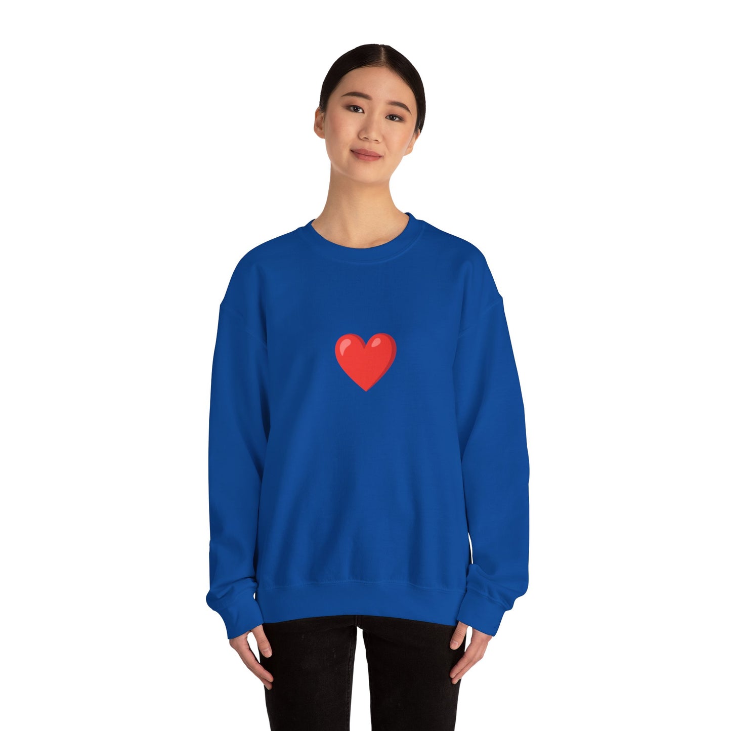 Show Your Love Crewneck Sweatshirt - Unisex Heavy Blend™