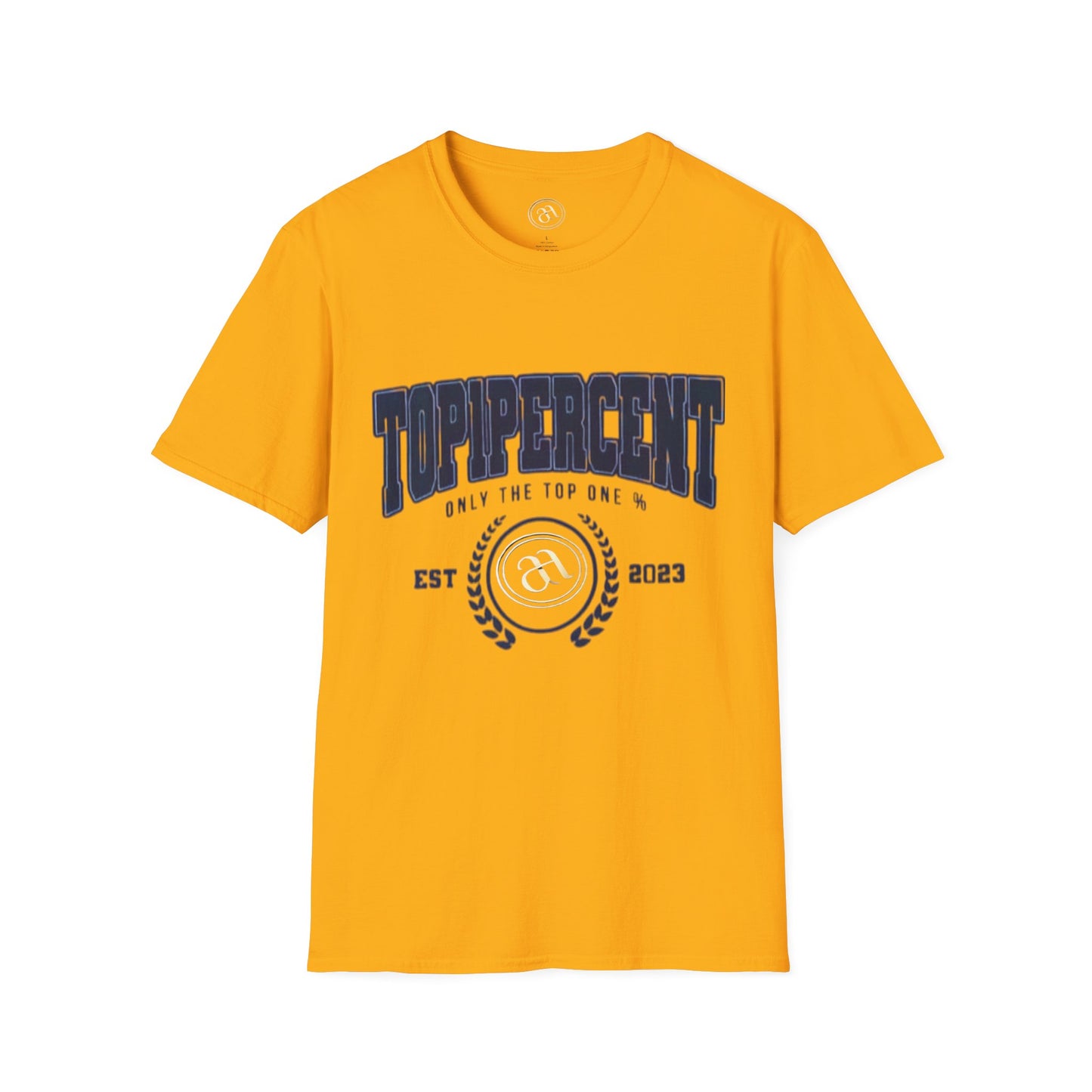 Top Percent Unisex Softstyle T-Shirt - Celebrate Excellence, Perfect for Achievement Lovers